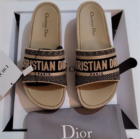 dway christian dior slides|dior dway slides women.